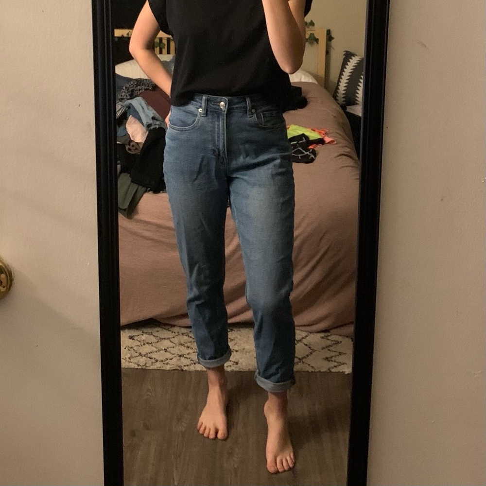 AE mom jeans - size 4
